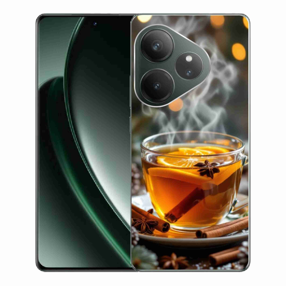 Gelový kryt mmCase na Realme GT 6 5G/GT 6T 5G - vánoční punč