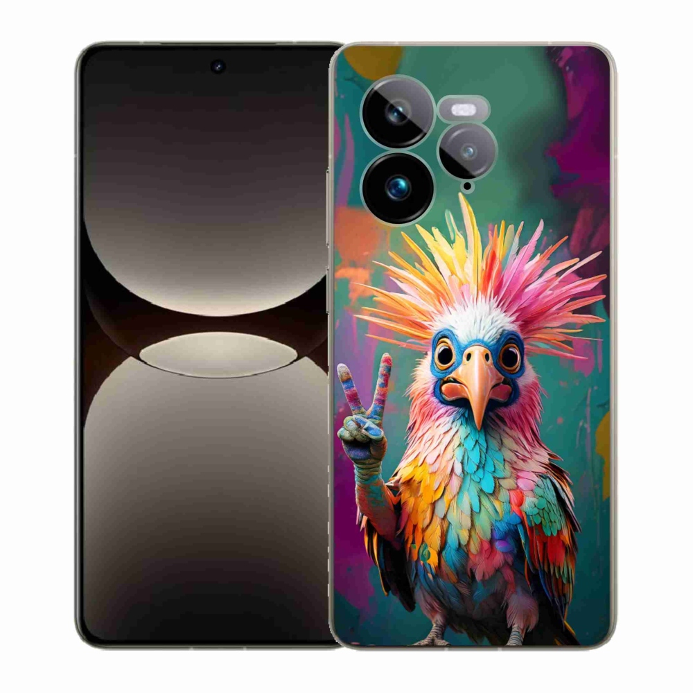 Gelový kryt mmCase na Realme GT 7 Pro 5G - barevný rebel