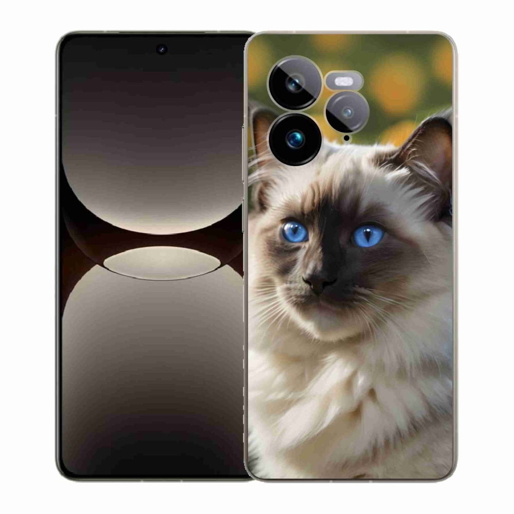 Gelový kryt mmCase na Realme GT 7 Pro 5G - bílý ragdoll