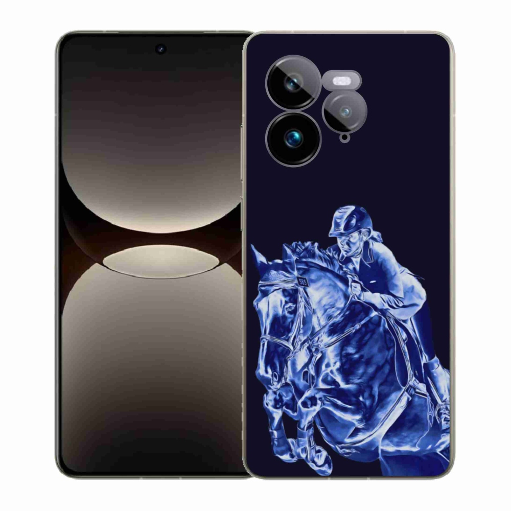 Gelový kryt mmCase na Realme GT 7 Pro 5G - dostihový kůň