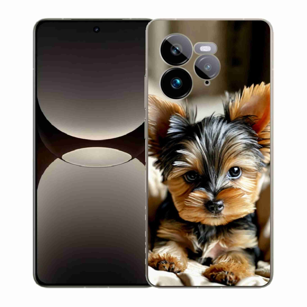 Gelový kryt mmCase na Realme GT 7 Pro 5G - jorkšír 11