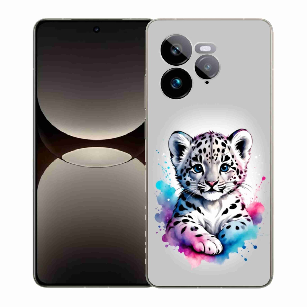 Gelový kryt mmCase na Realme GT 7 Pro 5G - levhartí mládě