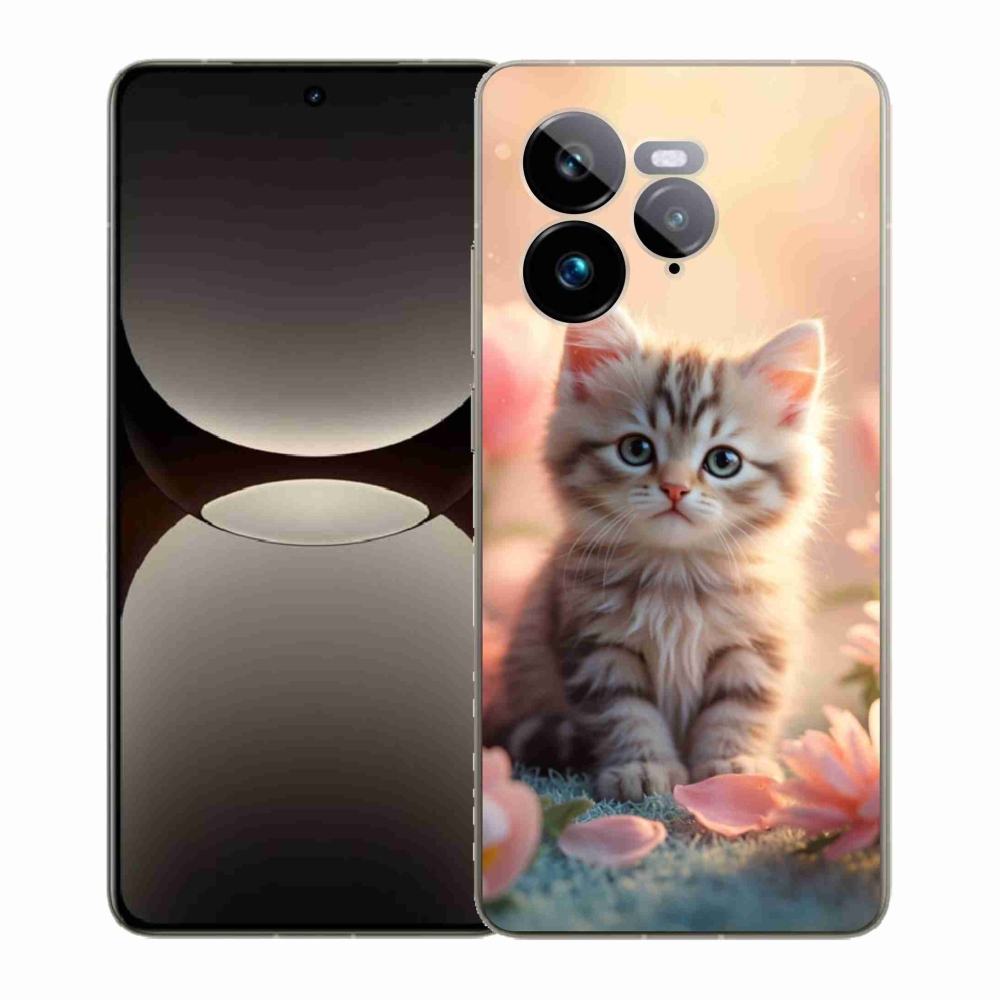 Gelový kryt mmCase na Realme GT 7 Pro 5G - roztomilé kotě 8