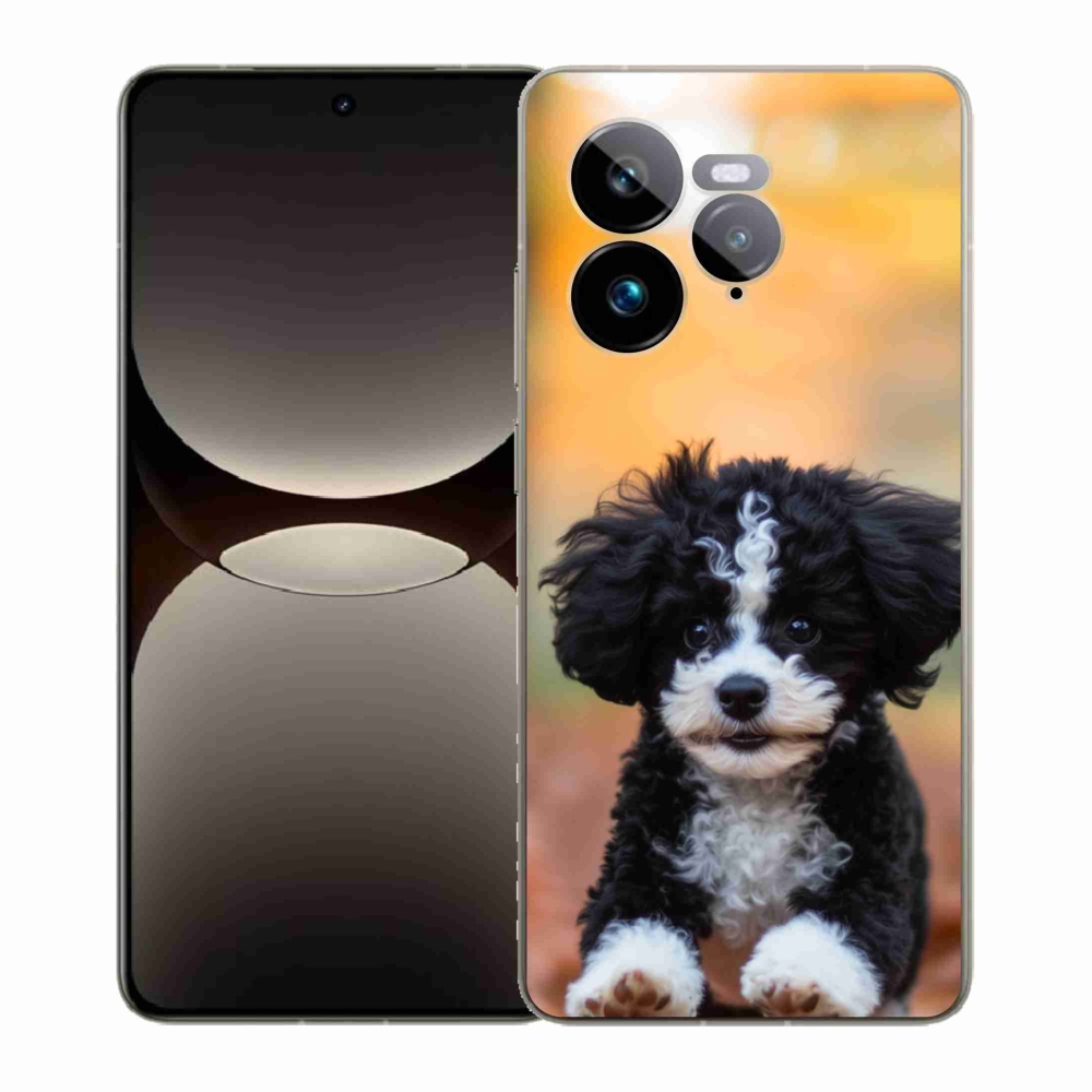 Gelový kryt mmCase na Realme GT 7 Pro 5G - roztomilé štěně 2