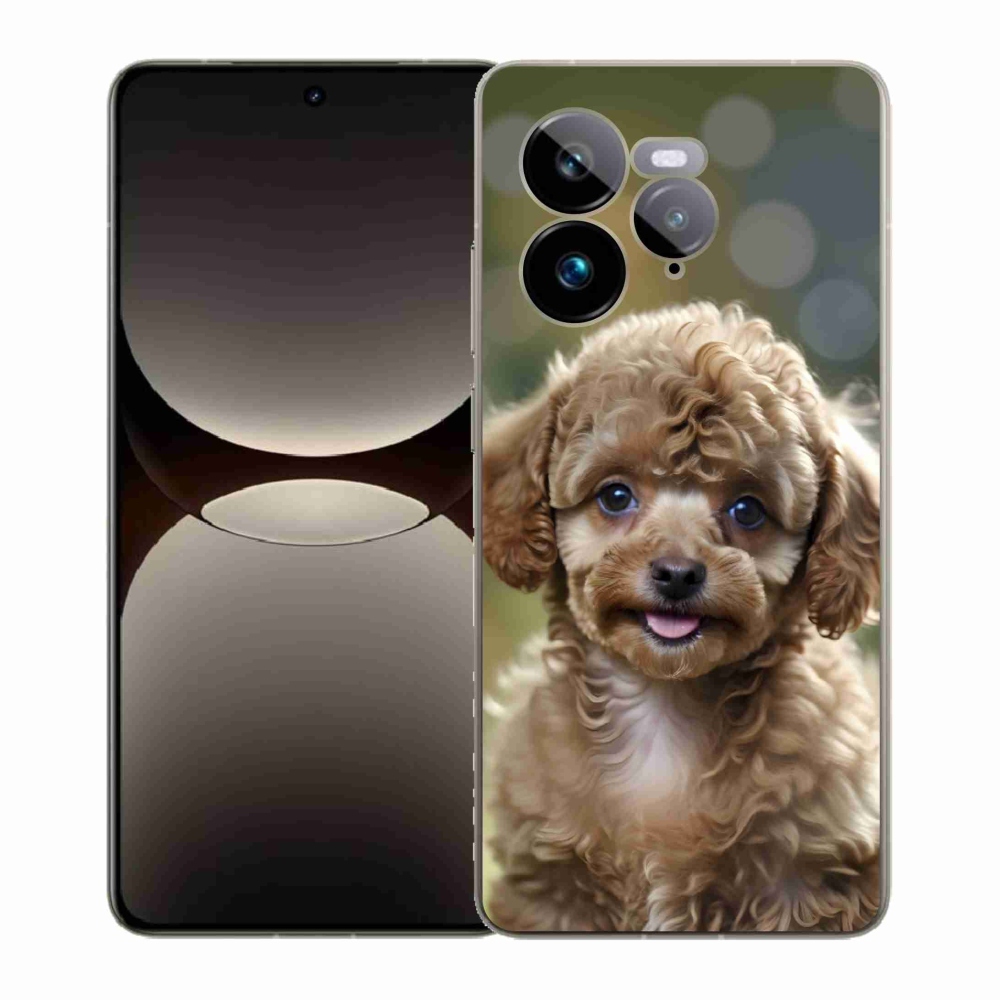 Gelový kryt mmCase na Realme GT 7 Pro 5G - roztomilý pudl