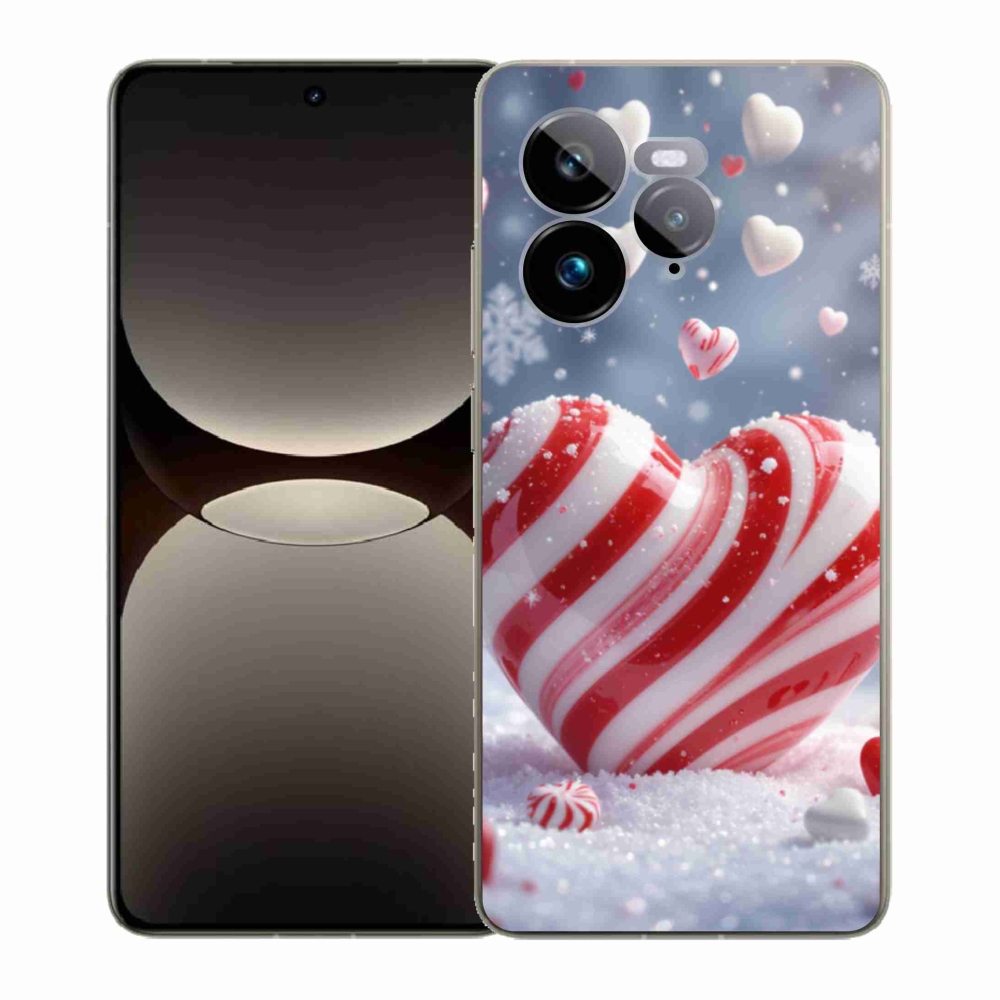 Gelový kryt mmCase na Realme GT 7 Pro 5G - sladké srdce