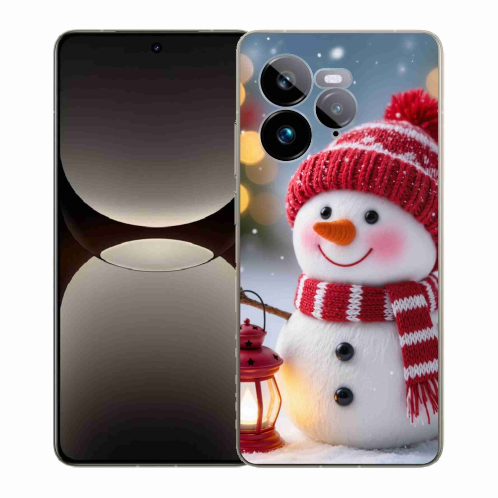 Gelový kryt mmCase na Realme GT 7 Pro 5G - sněhulák 2