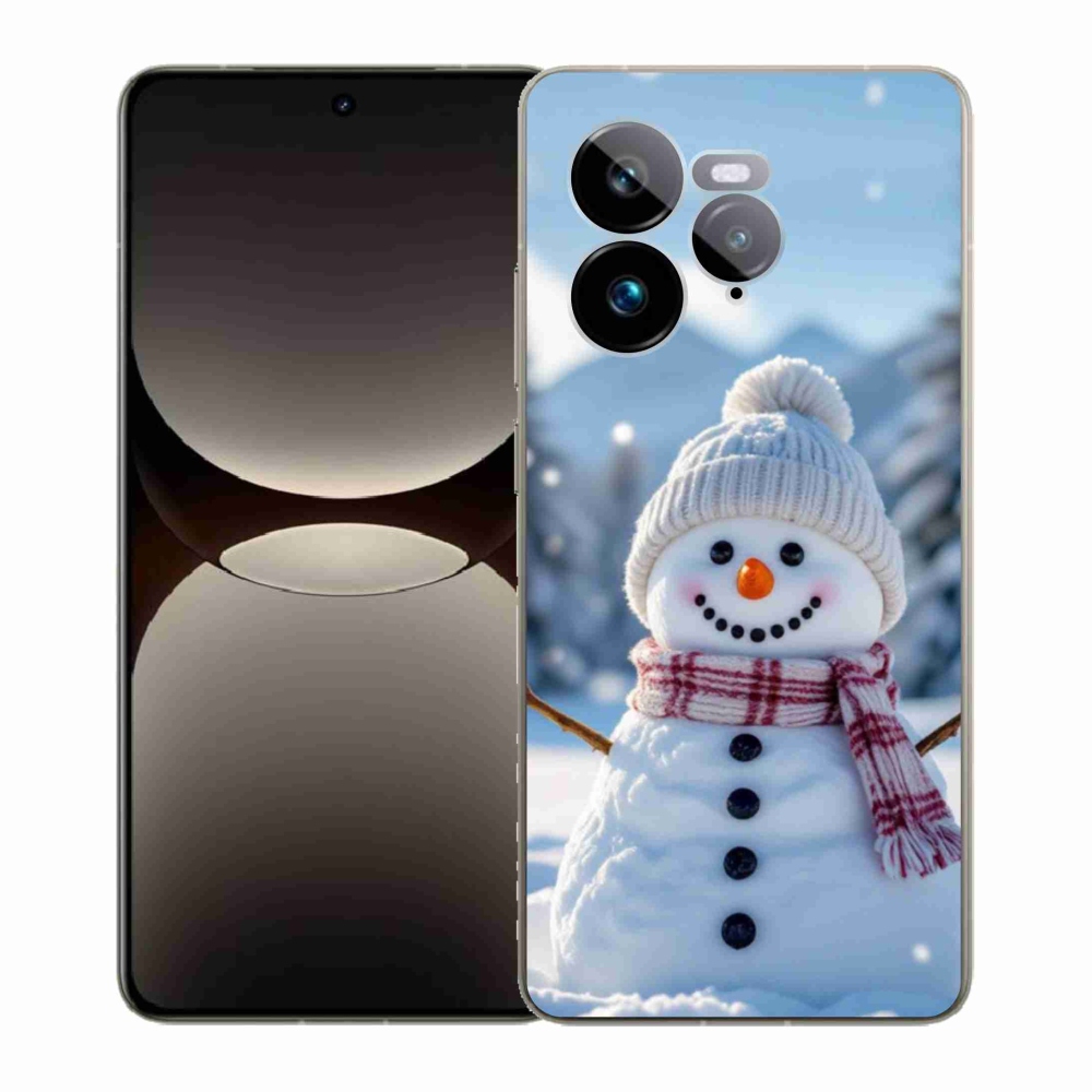 Gelový kryt mmCase na Realme GT 7 Pro 5G - sněhulák 3