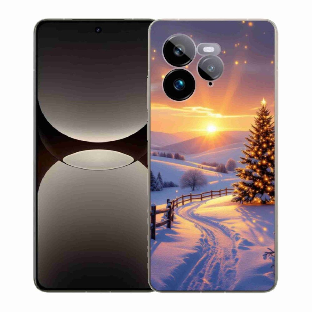 Gelový kryt mmCase na Realme GT 7 Pro 5G - zimní krajina