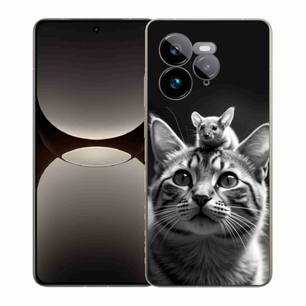 Gelový kryt mmCase na Realme GT 7 Pro 5G - zvířecí přátelství 2