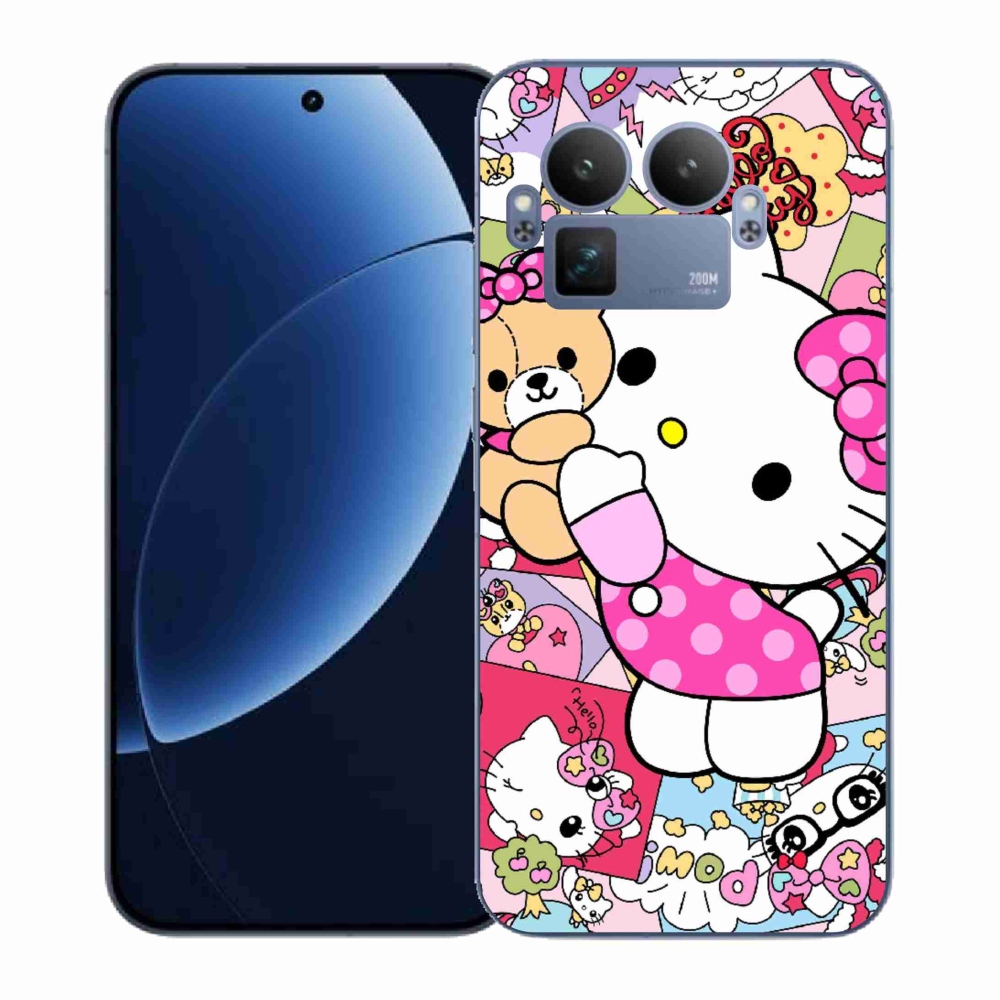 Gelový kryt mmCase na Realme GT 8 Pro 5G - cute kitty