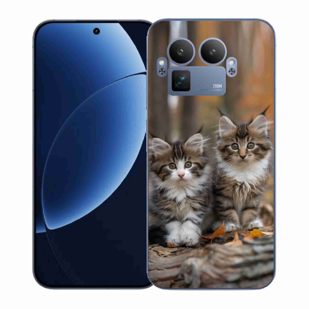 Gelový kryt mmCase na Realme GT 8 Pro 5G - kočičí duo 3