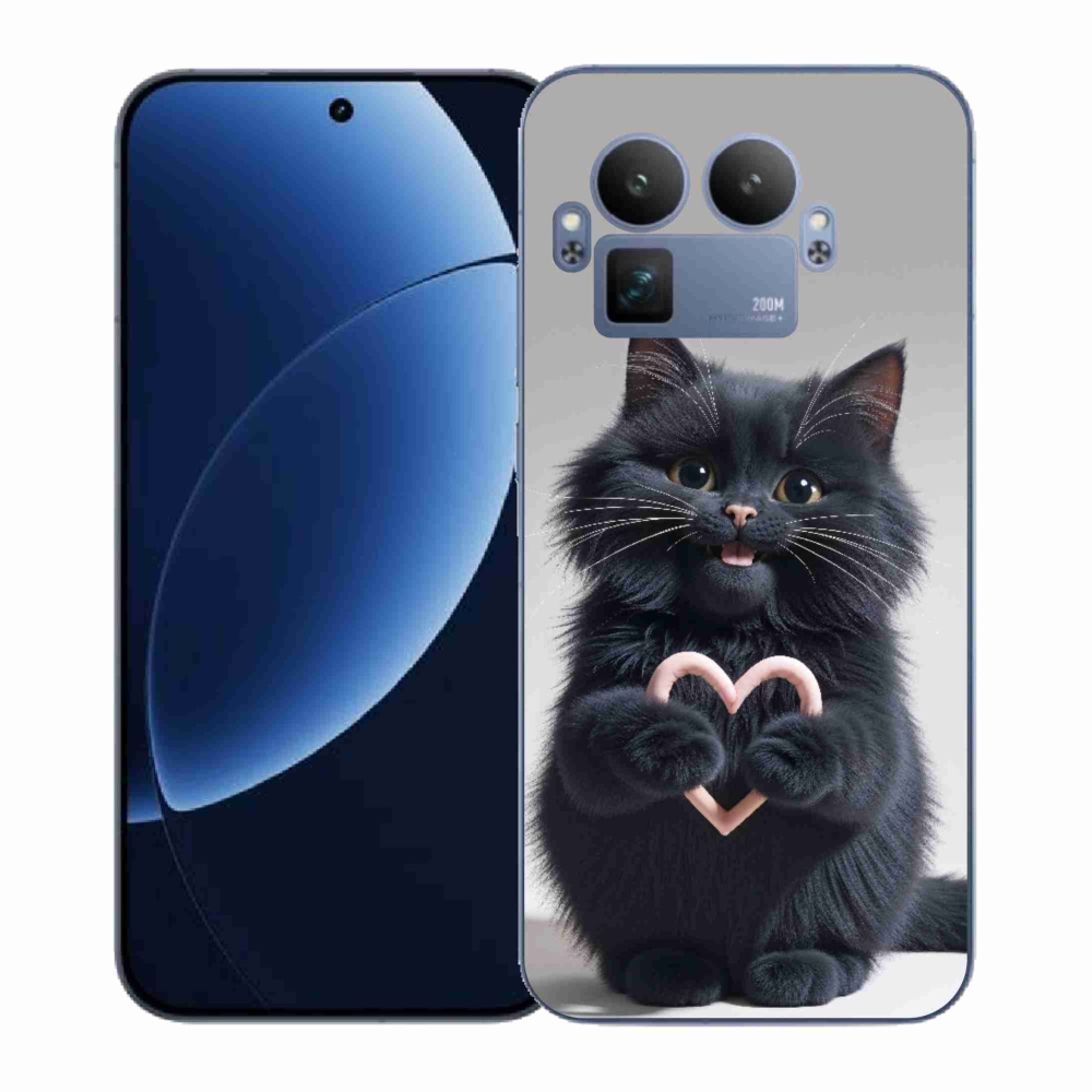 Gelový kryt mmCase na Realme GT 8 Pro 5G - kočičí láska 3