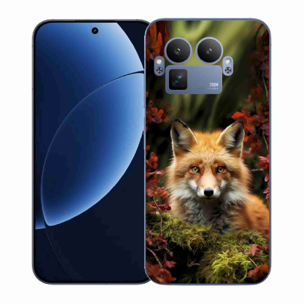 Gelový kryt mmCase na Realme GT 8 Pro 5G - liška v lese