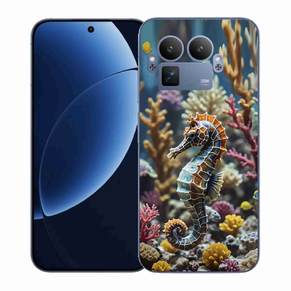 Gelový kryt mmCase na Realme GT 8 Pro 5G - mořský koník 2