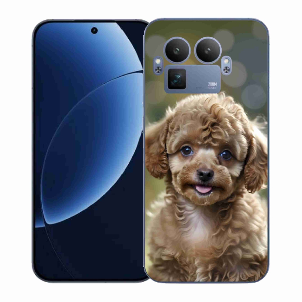 Gelový kryt mmCase na Realme GT 8 Pro 5G - roztomilý pudl