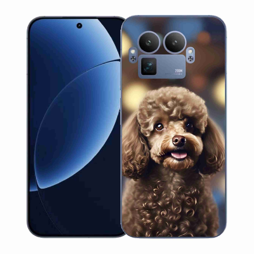 Gelový kryt mmCase na Realme GT 8 Pro 5G - roztomilý pudl