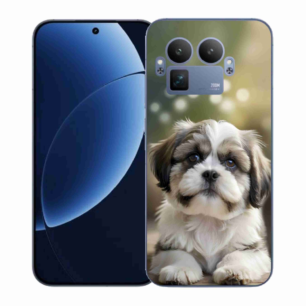 Gelový kryt mmCase na Realme GT 8 Pro 5G - roztomilý shih-tzu