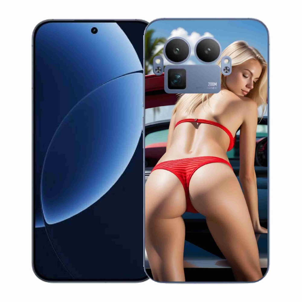 Gelový kryt mmCase na Realme GT 8 Pro 5G - sexy žena 2
