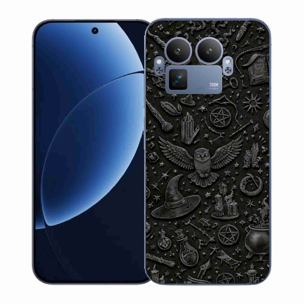 Gelový kryt mmCase na Realme GT 8 Pro 5G - tmavý magický svět