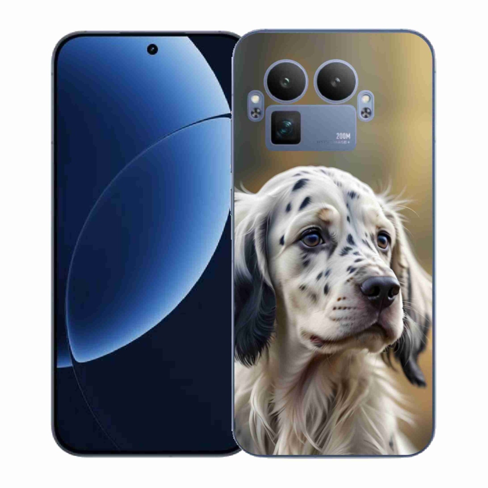 Gelový kryt mmCase na Realme GT 8 Pro - anglický setr