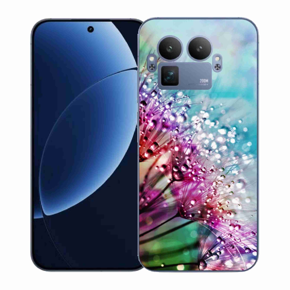 Gelový kryt mmCase na Realme GT 8 Pro - barevné květy