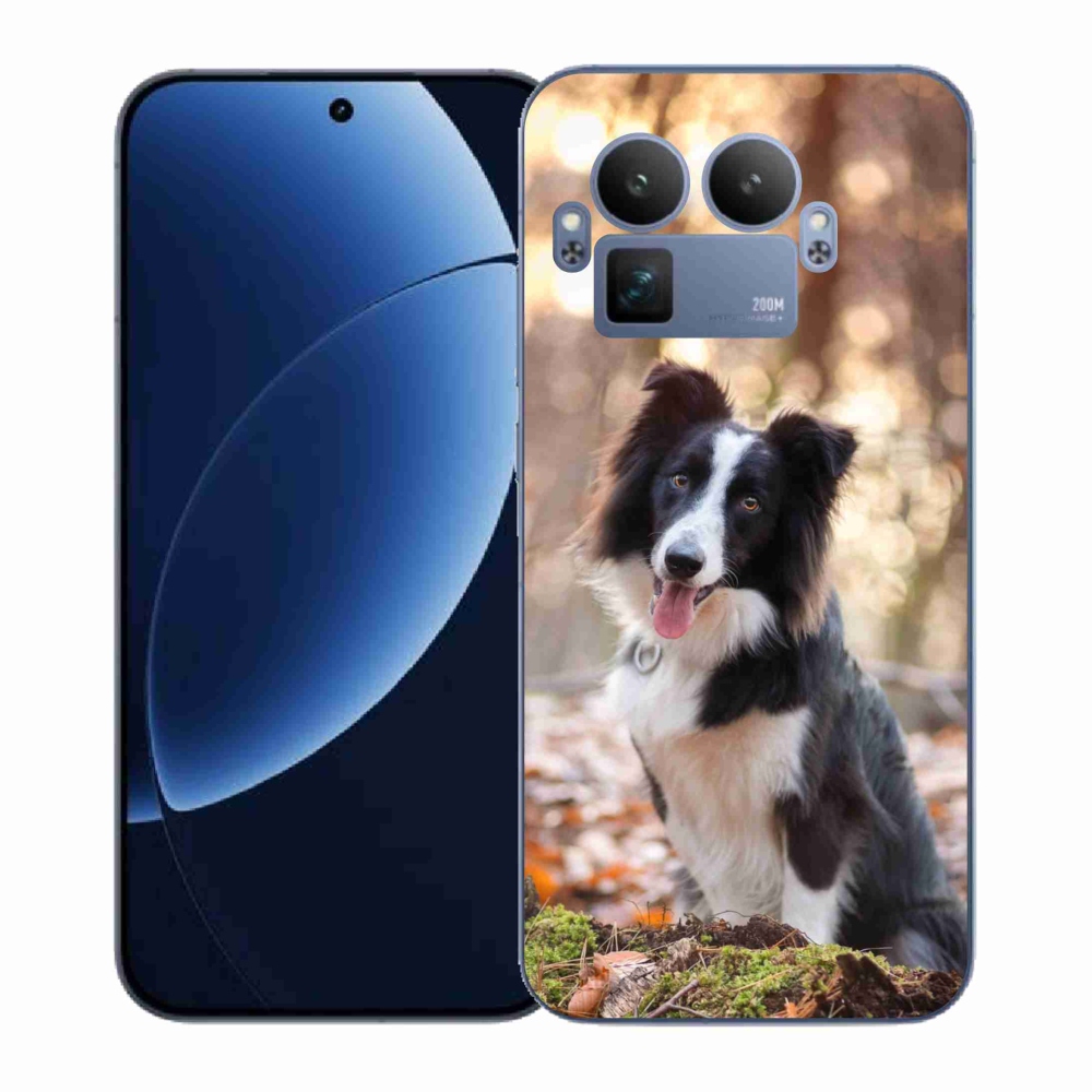 Gelový kryt mmCase na Realme GT 8 Pro - border kolie 1