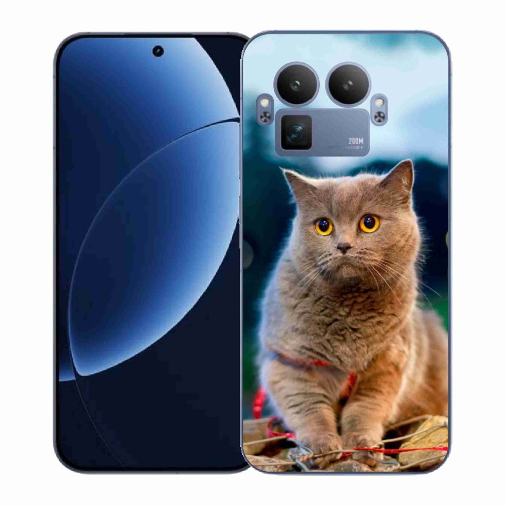 Gelový kryt mmCase na Realme GT 8 Pro - britská modrá 2