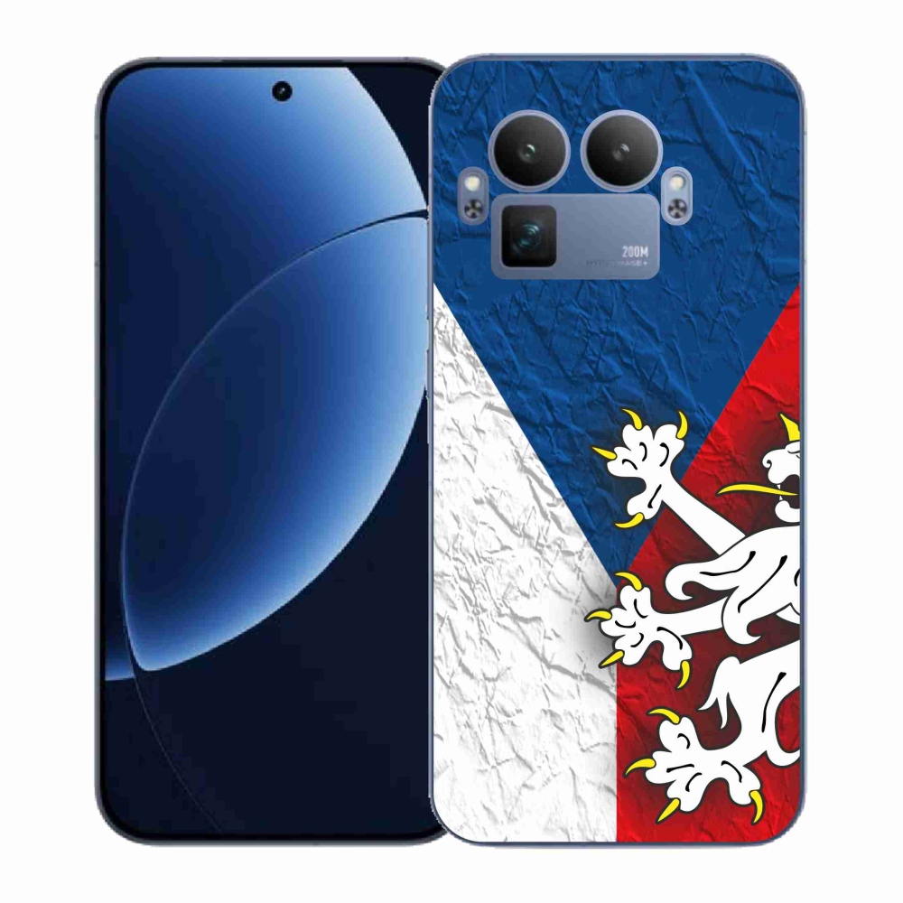Gelový kryt mmCase na Realme GT 8 Pro - česká vlajka 1