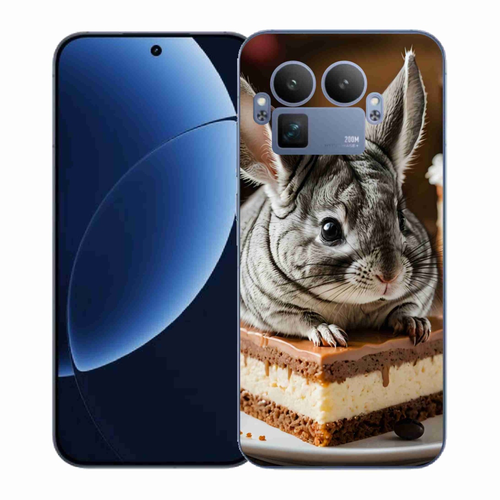 Gelový kryt mmCase na Realme GT 8 Pro - činčila