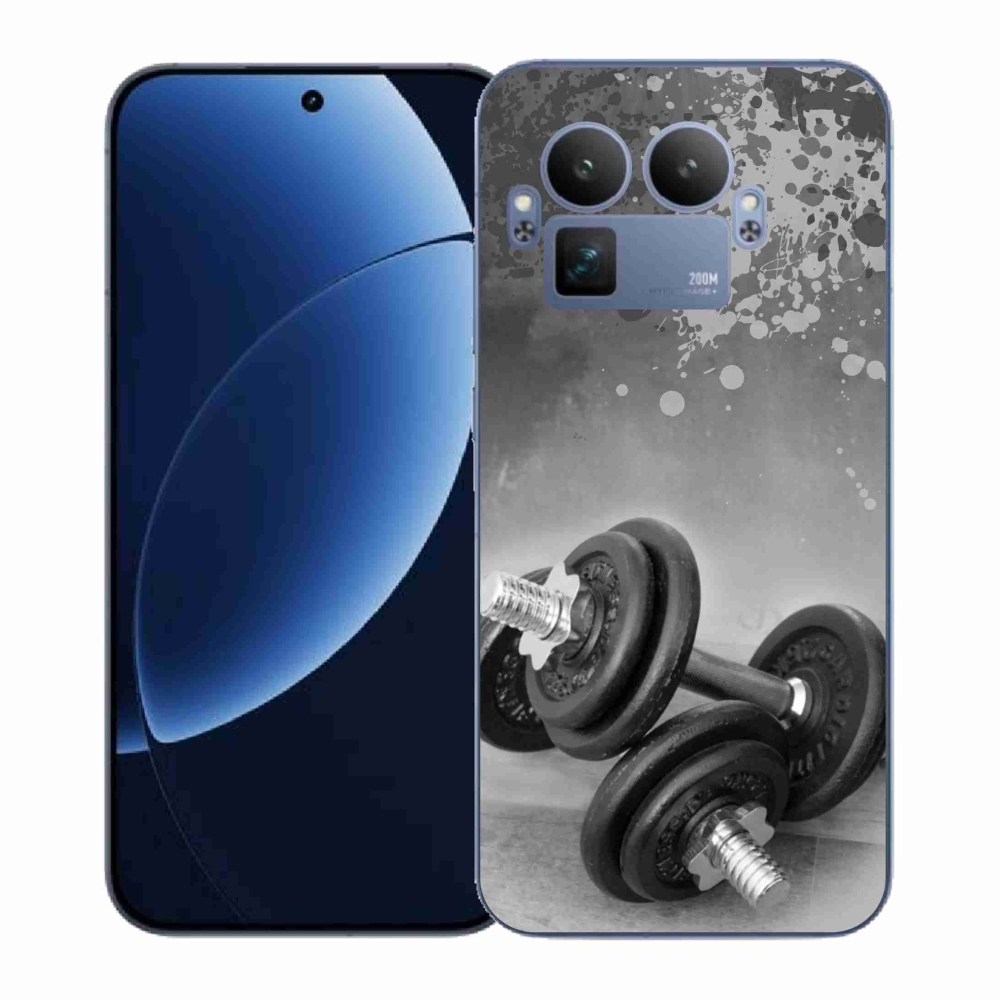 Gelový kryt mmCase na Realme GT 8 Pro - činky 1