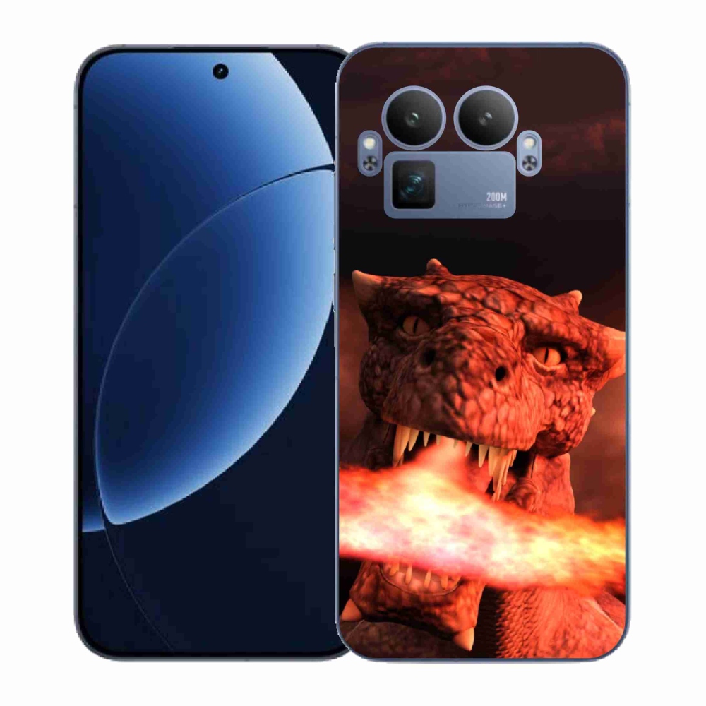 Gelový kryt mmCase na Realme GT 8 Pro - drak