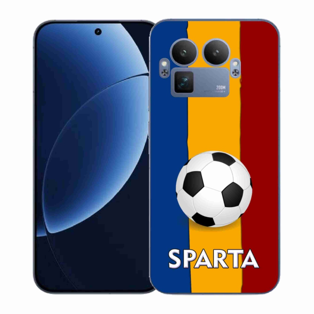 Gelový kryt mmCase na Realme GT 8 Pro - fotbal 1