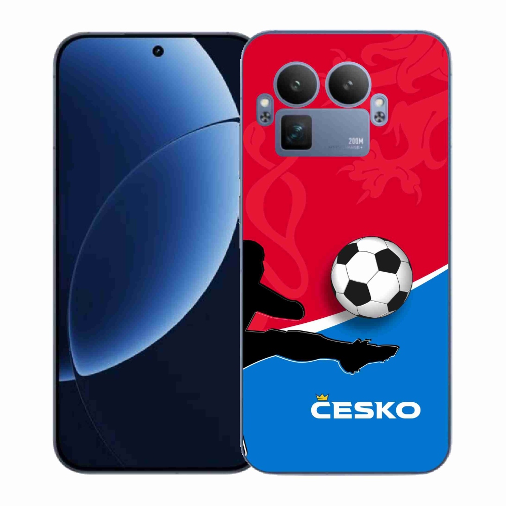 Gelový kryt mmCase na Realme GT 8 Pro - fotbal Česko 2