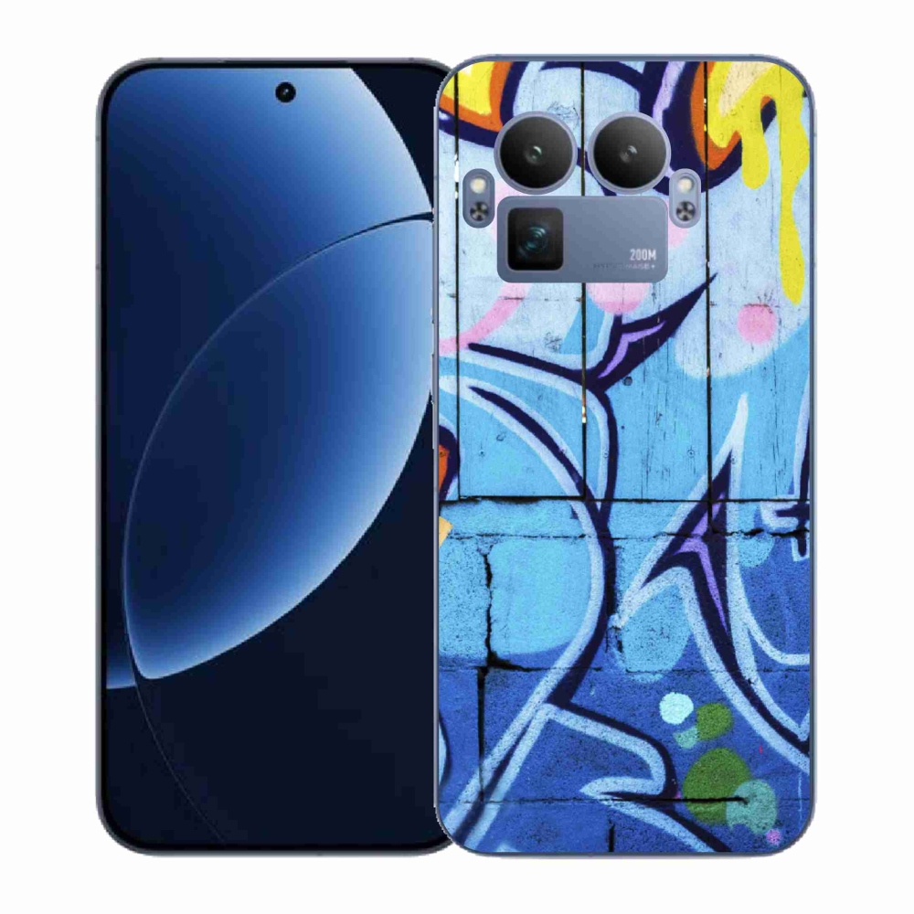 Gelový kryt mmCase na Realme GT 8 Pro - graffiti