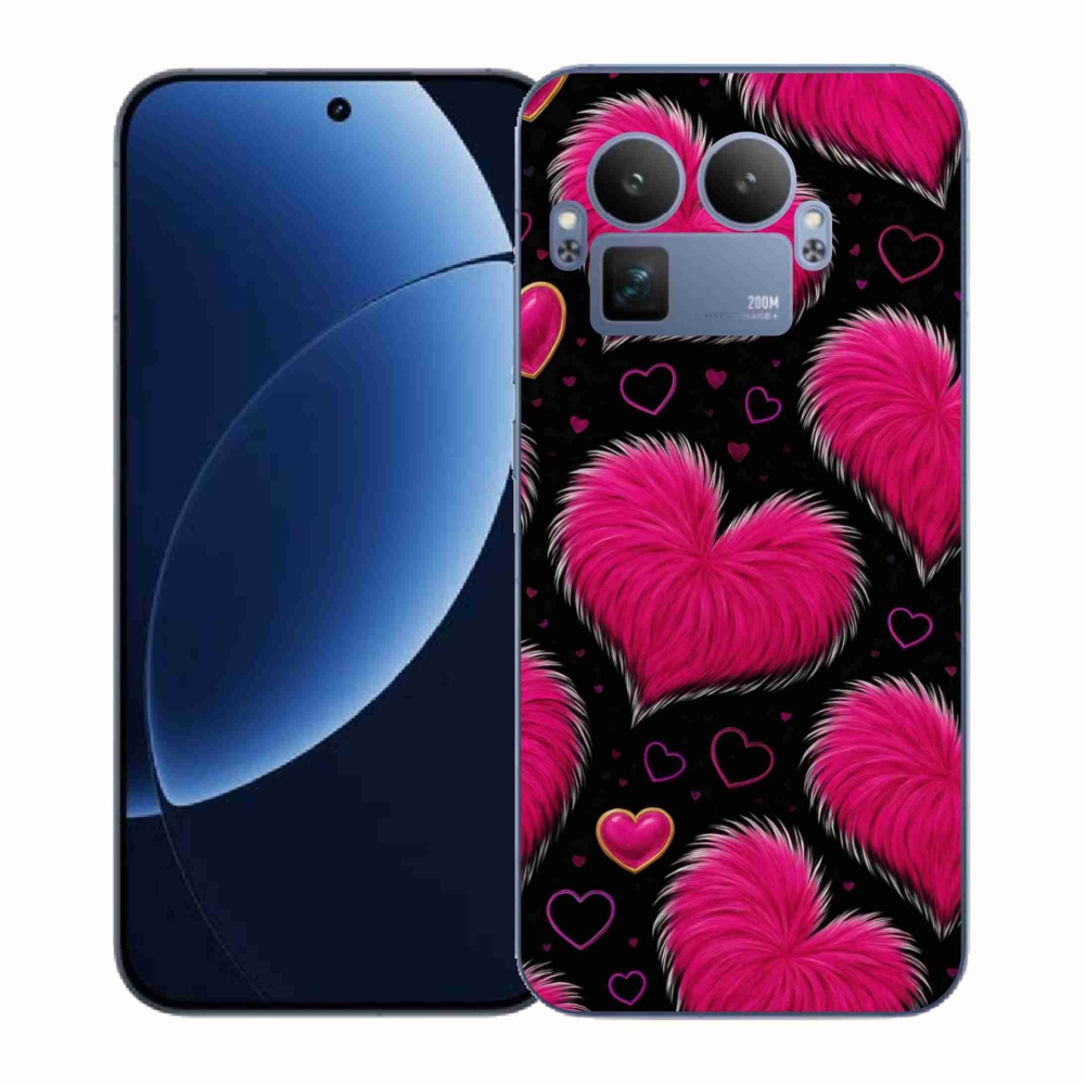 Gelový kryt mmCase na Realme GT 8 Pro - hebká srdce