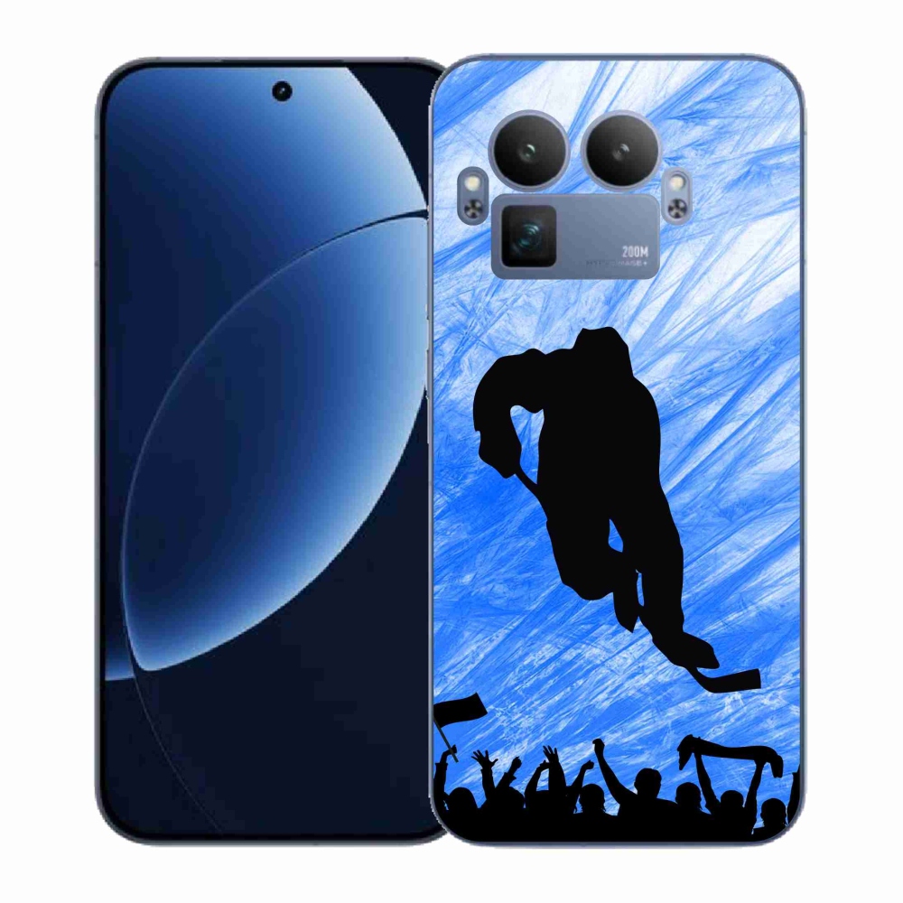 Gelový kryt mmCase na Realme GT 8 Pro - hokejový hráč