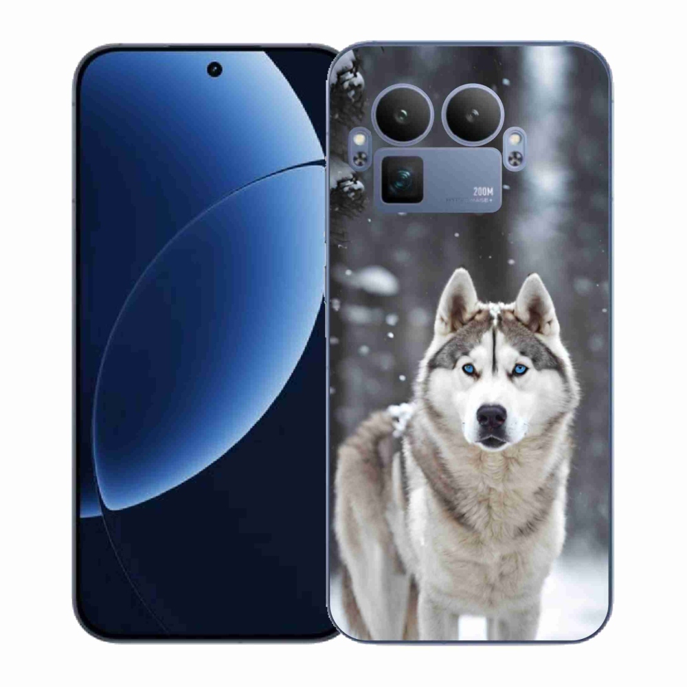 Gelový kryt mmCase na Realme GT 8 Pro - husky 2