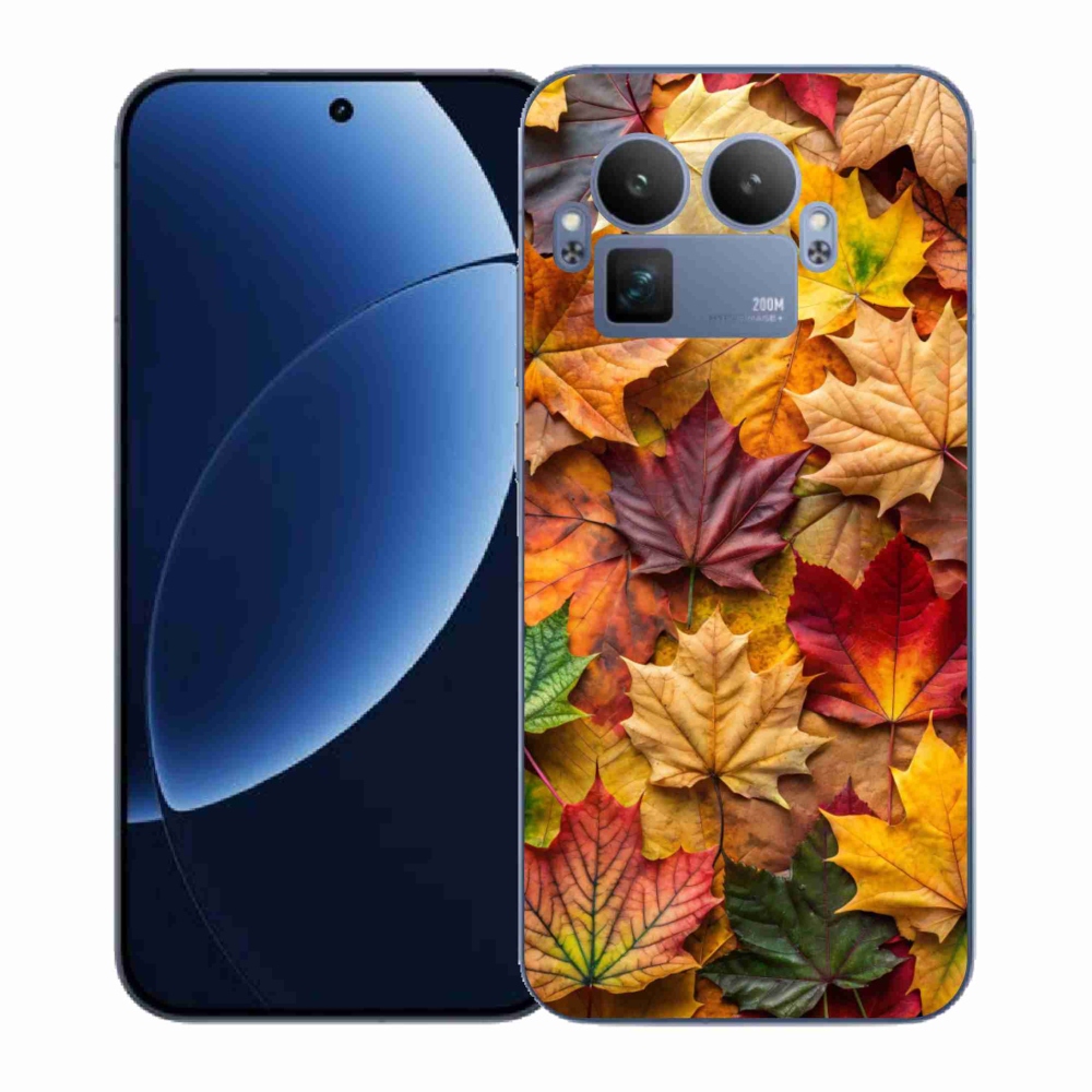 Gelový kryt mmCase na Realme GT 8 Pro - javorové listy 2