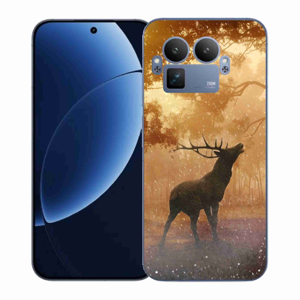 Gelový kryt mmCase na Realme GT 8 Pro - jelen v říji