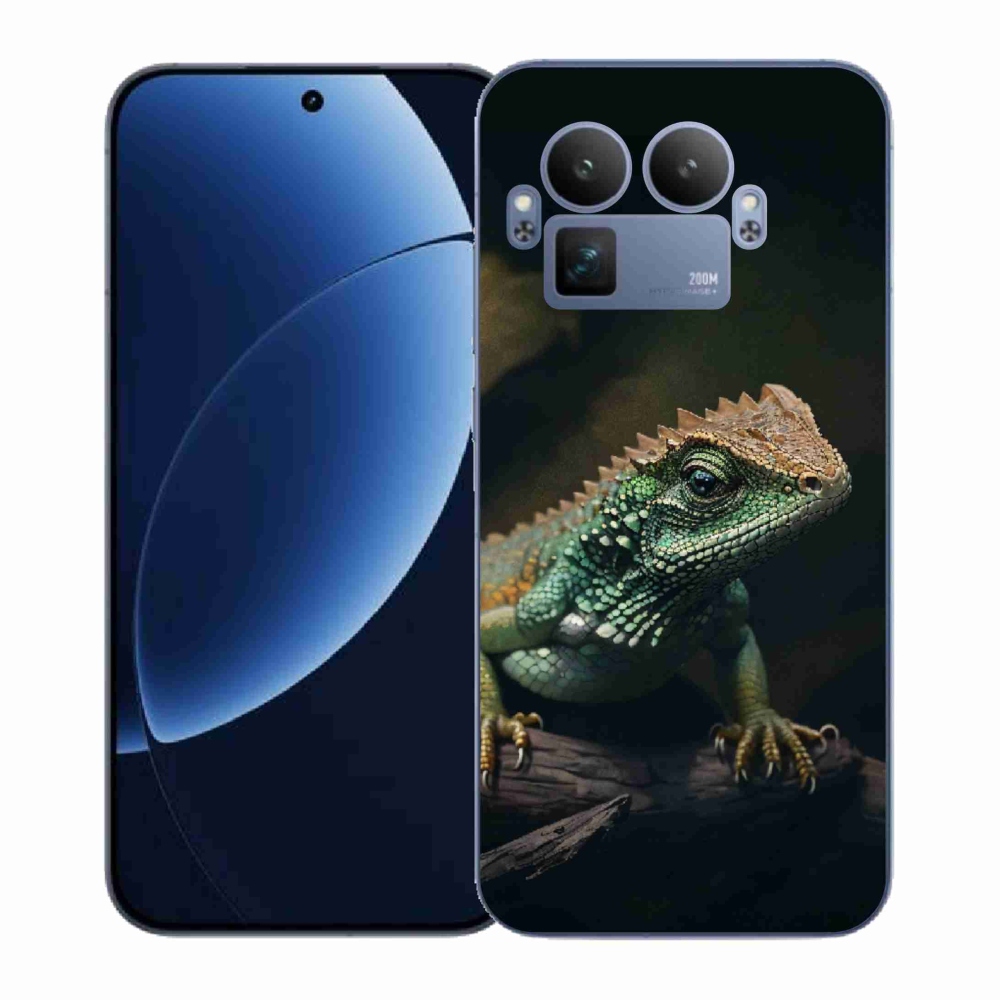 Gelový kryt mmCase na Realme GT 8 Pro - ještěr