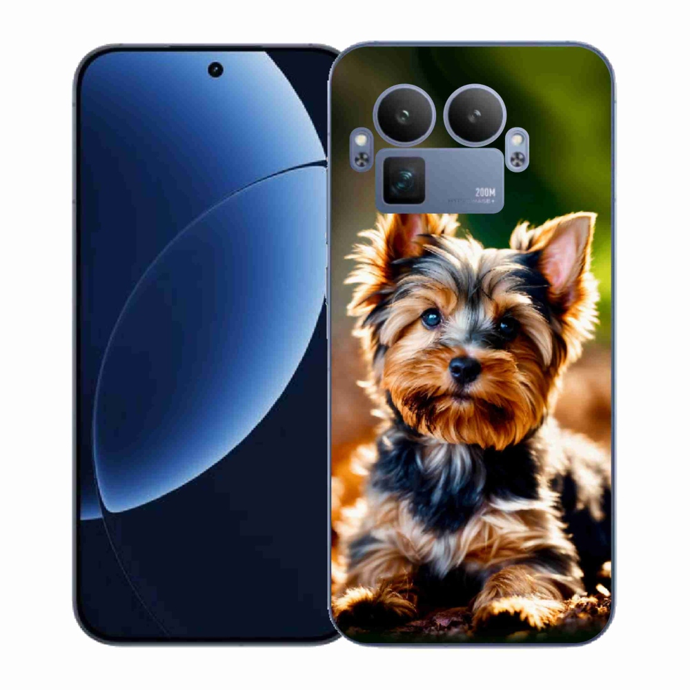 Gelový kryt mmCase na Realme GT 8 Pro - jorkšír 10