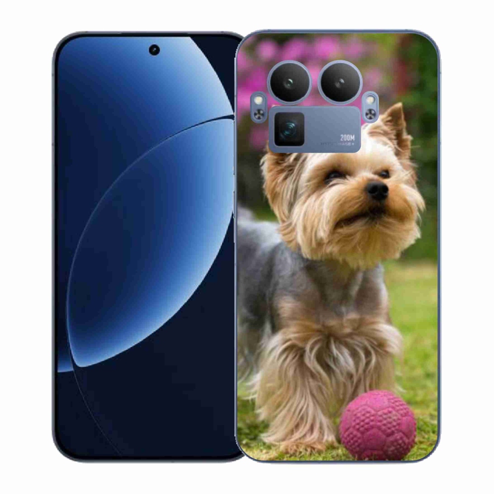 Gelový kryt mmCase na Realme GT 8 Pro - jorkšír 4