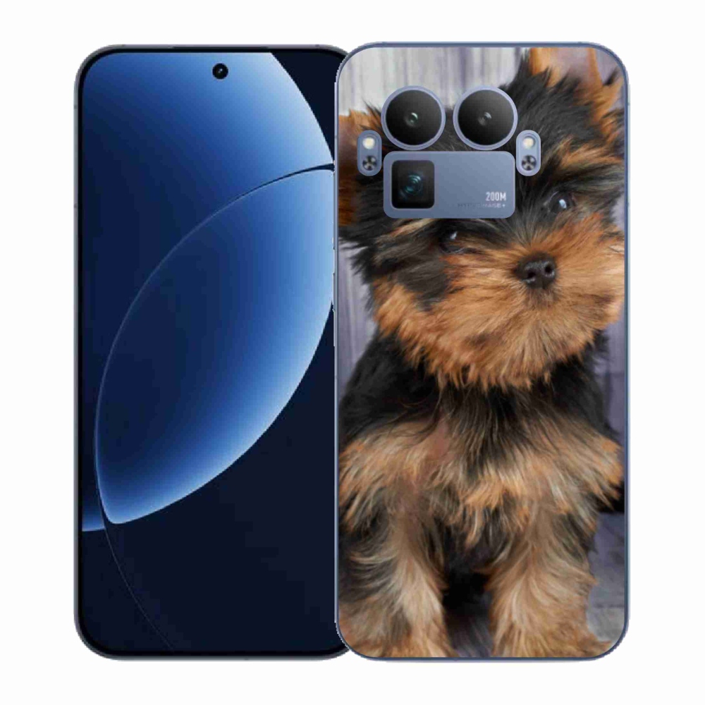 Gelový kryt mmCase na Realme GT 8 Pro - jorkšír 9