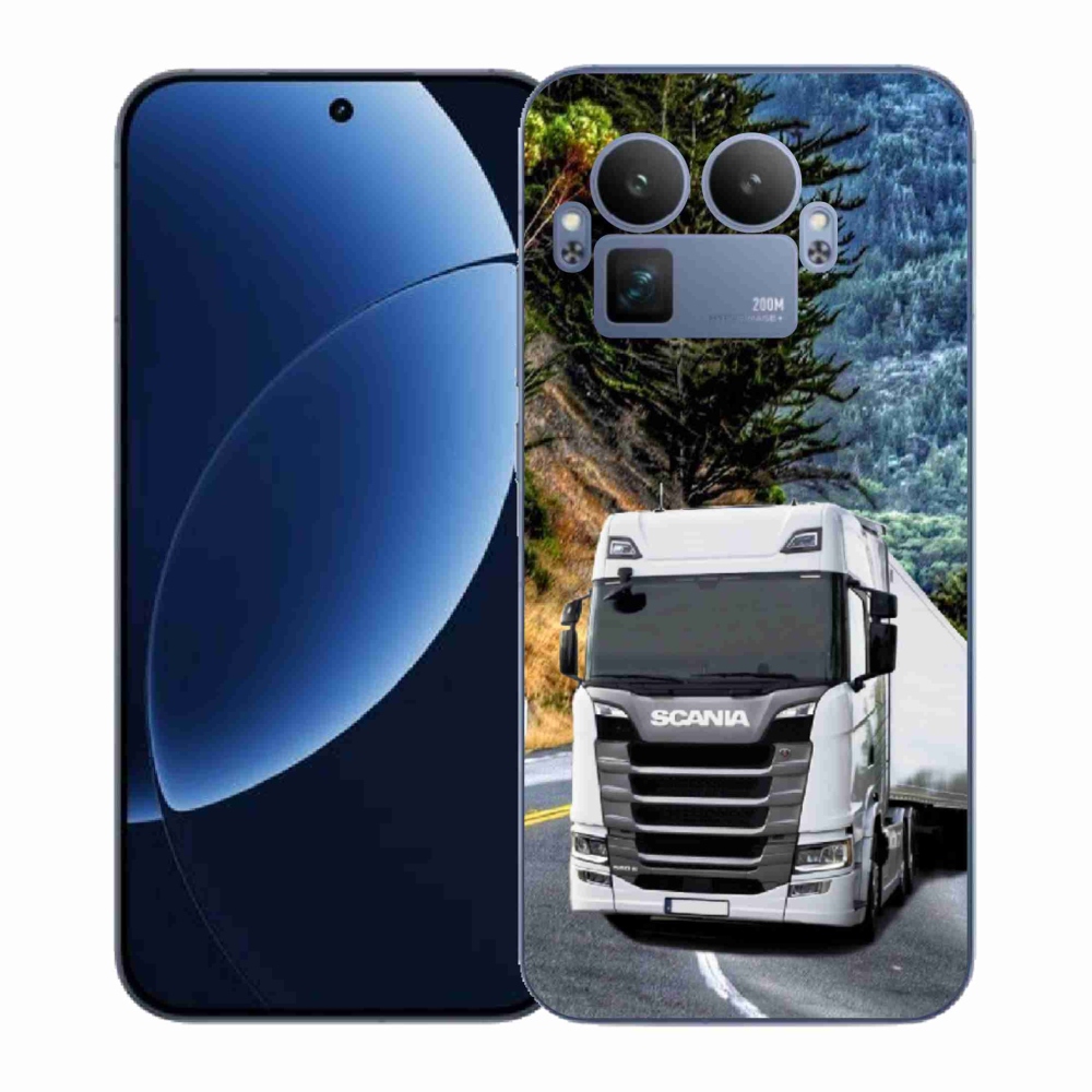 Gelový kryt mmCase na Realme GT 8 Pro - kamion 1