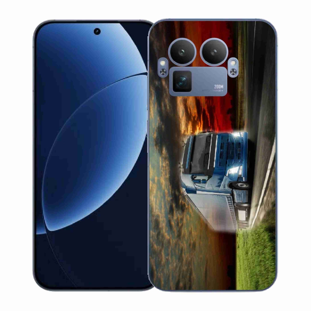 Gelový kryt mmCase na Realme GT 8 Pro - kamion 4