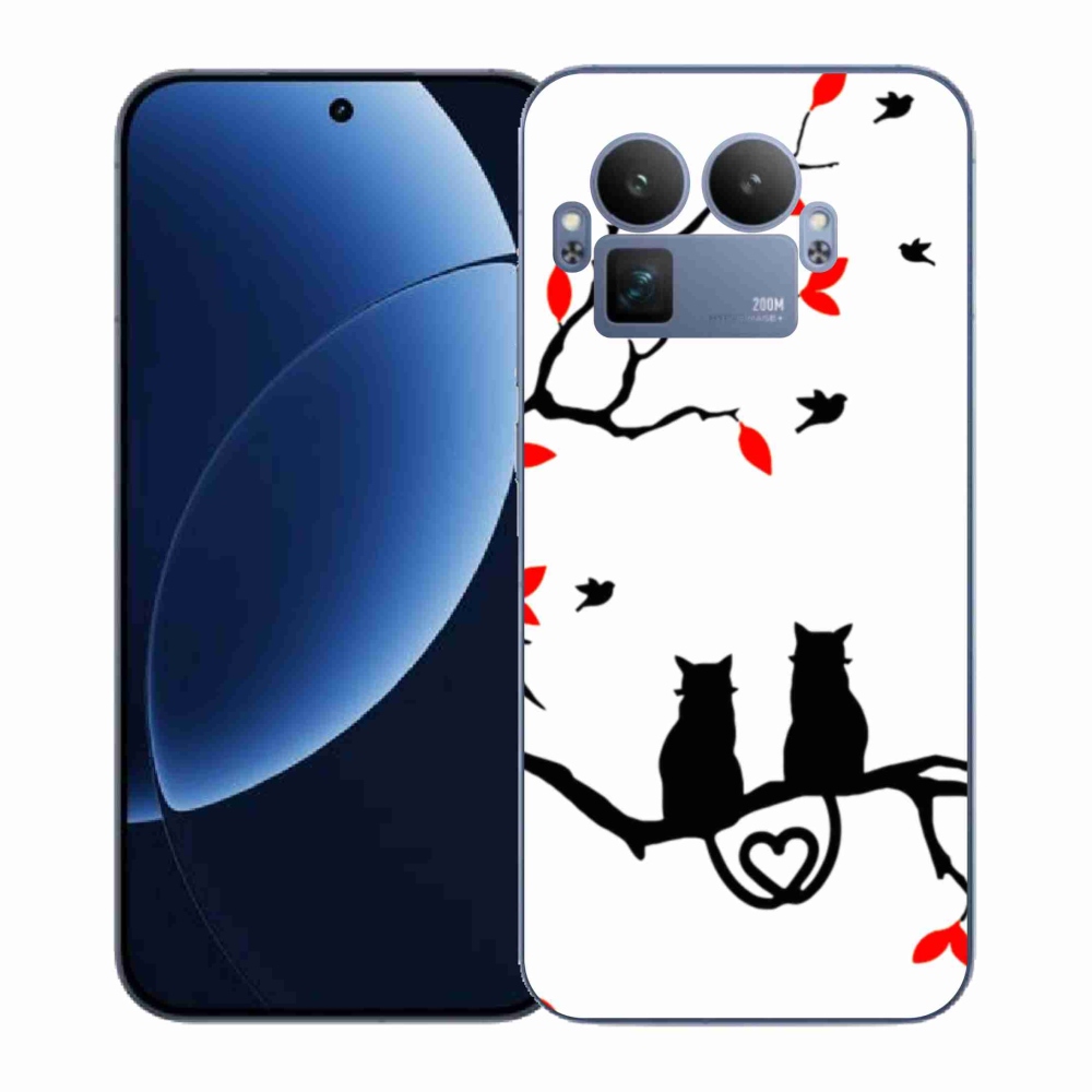 Gelový kryt mmCase na Realme GT 8 Pro - kočičí láska