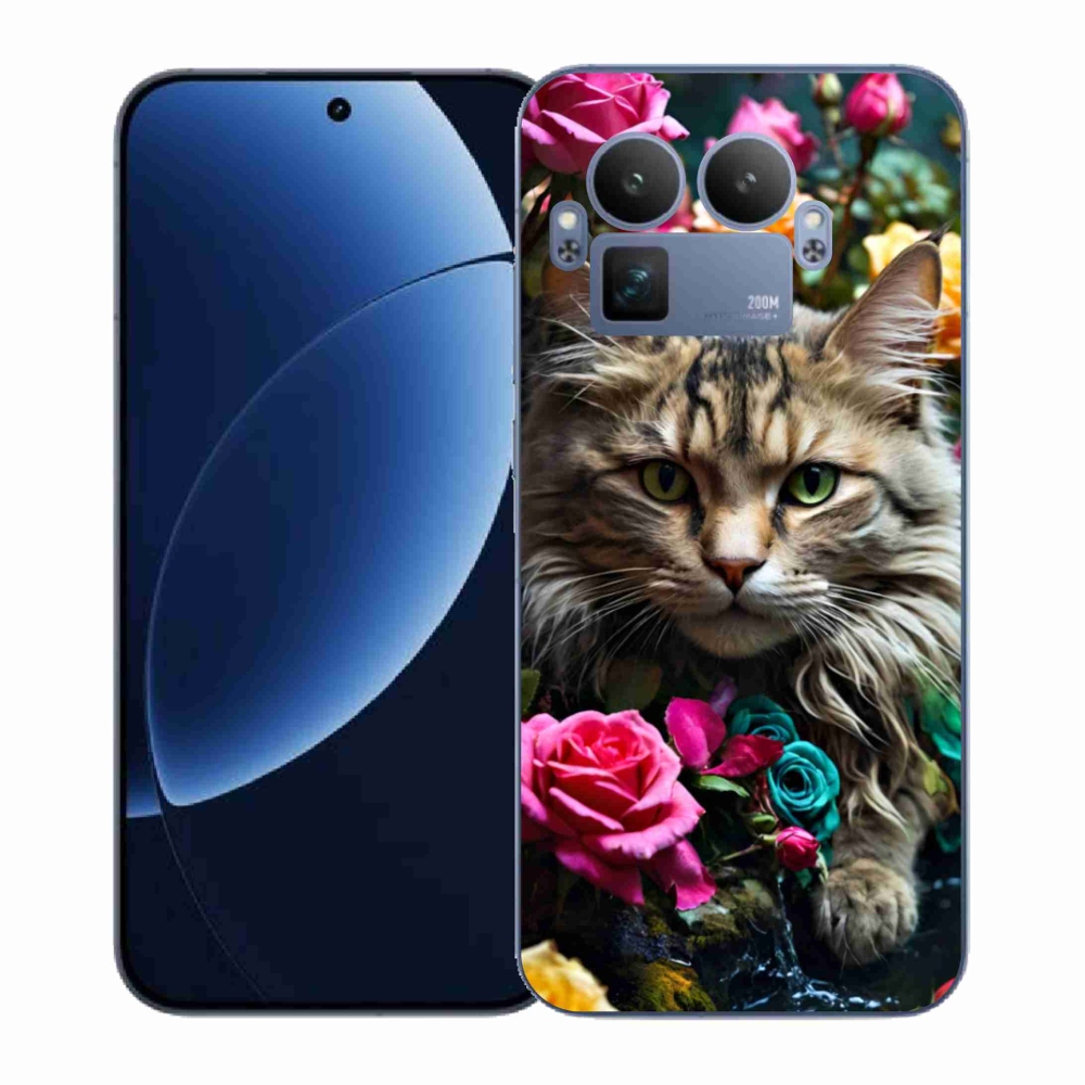 Gelový kryt mmCase na Realme GT 8 Pro - kočíčí pohled 2
