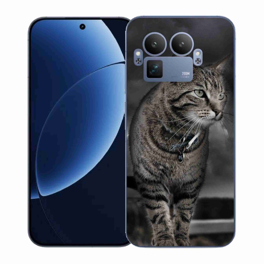 Gelový kryt mmCase na Realme GT 8 Pro - kočka