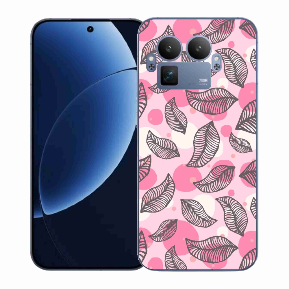 Gelový kryt mmCase na Realme GT 8 Pro - kreslené padající listy